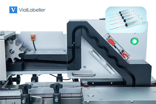 syringe labeling machine structure