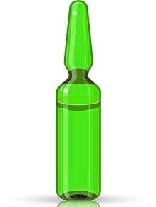 green ampoule