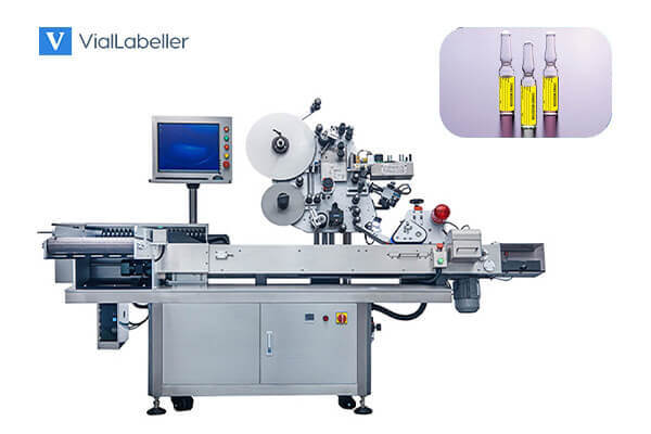 ampoule labeling machine - sample 2